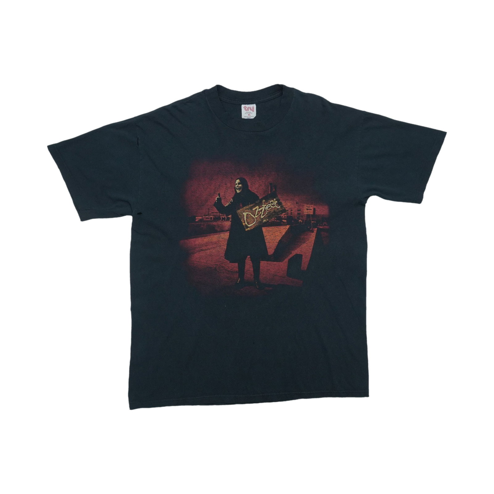 Vintage 1998 Ozzfest Ozzy Osbourne Black Cotton Shirt XL: Vintage 1998 Ozzfest Ozzy Osbourne Black Cotton Shirt XL This is an original vintage 1998 Ozzfest Ozzy Osbourne Tour Shirt featuring front and back graphics. The shirt is made from 100% cotton and com