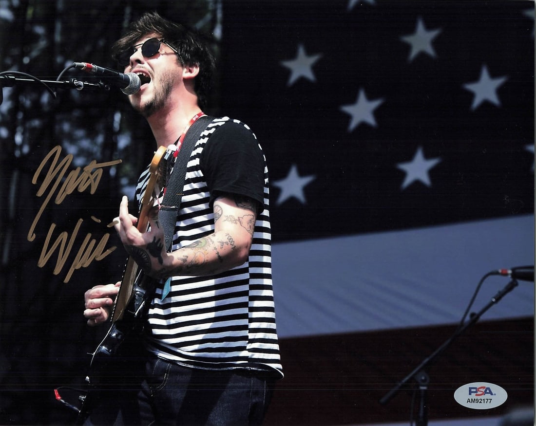 Nathan Williams Wavves Signed 8x10 Photo PSA/DNA Certified (1 of 1)