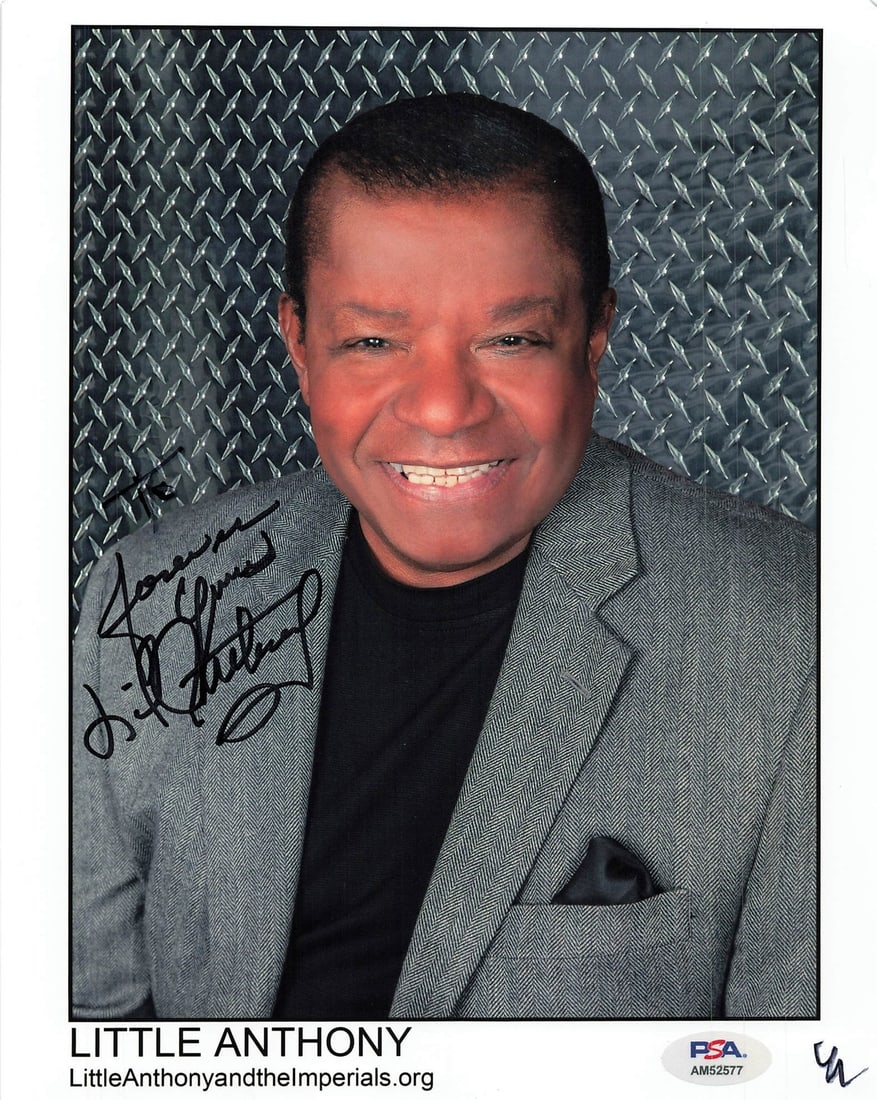 Jerome Gourdine Autographed 8x10 Photo PSA/DNA Certified Musician (1 of 1)