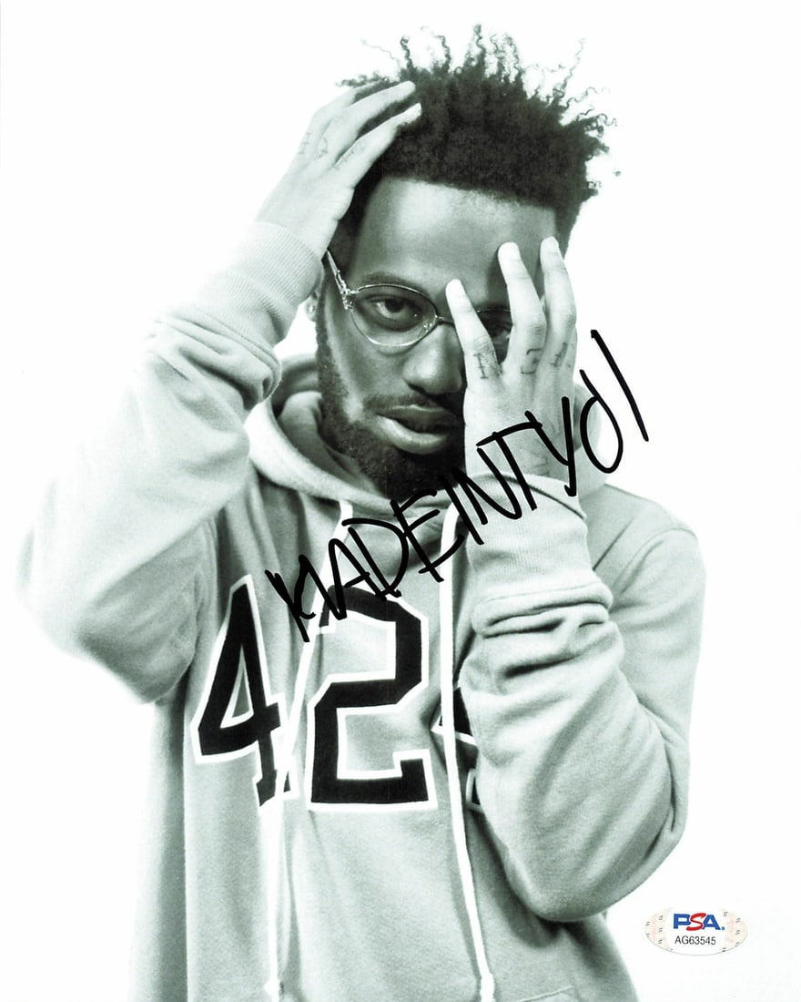 MadeInTYO Signed 8x10 Photo PSA/DNA Authenticated Rapper Memorabilia: MadeInTYO Signed 8x10 Photo PSA/DNA Authenticated Rapper Memorabilia This item features a professionally printed 8x10 photograph autographed by the rapper MadeInTYO. The signature has been authenticat