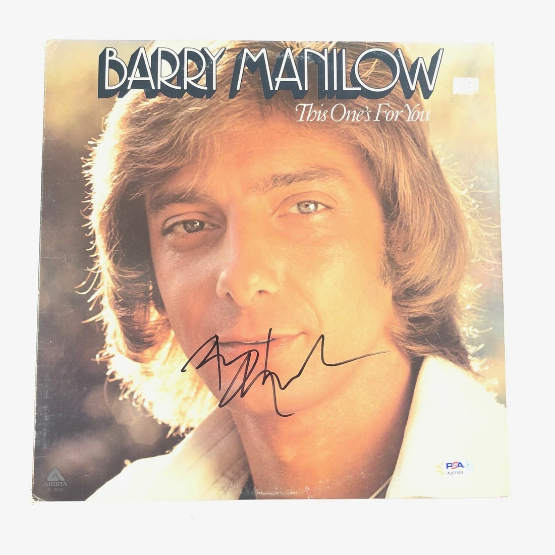 Barry Manilow This Ones For You signed LP PSA DNA authenticated (1 of 11)