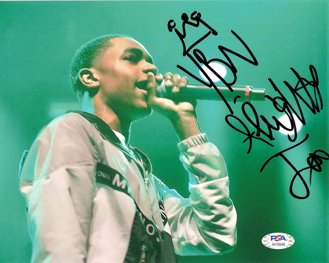 YBN Almighty J Autographed 8x10 Photo PSA/DNA Certified (1 of 1)
