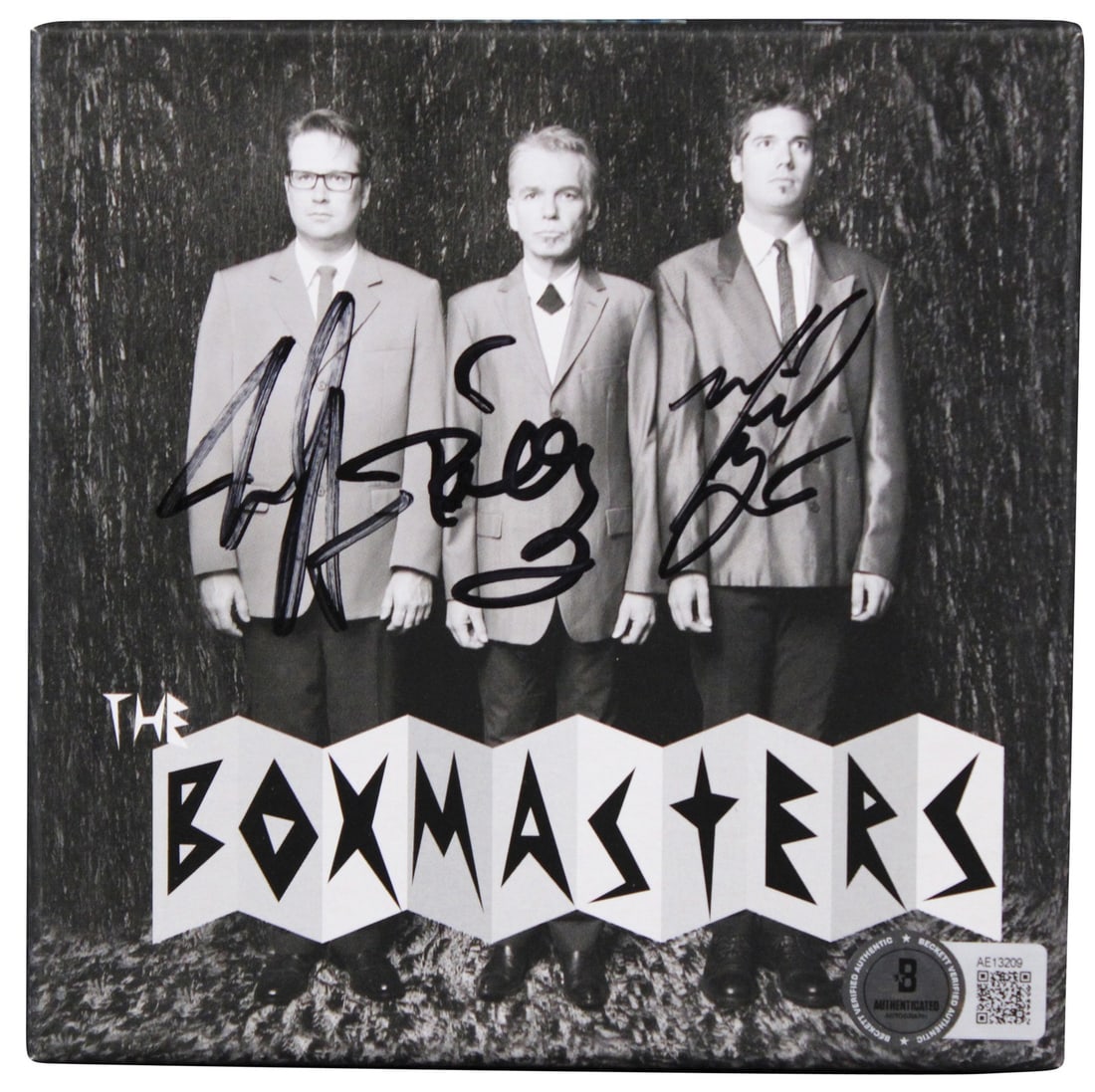 The Boxmasters Signed CD Box Cover with Beckett COA (1 of 3)