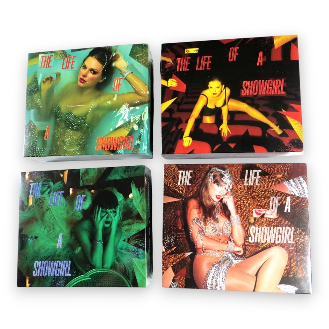 Taylor Swift The Life of a Showgirl Limited Edition CD Set All Four Global Authentics (1 of 3)