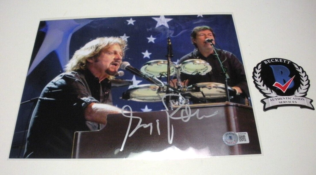 Gregg Rolie Signed 8x10 Photograph With Beckett COA Journey Santana (1 of 1)