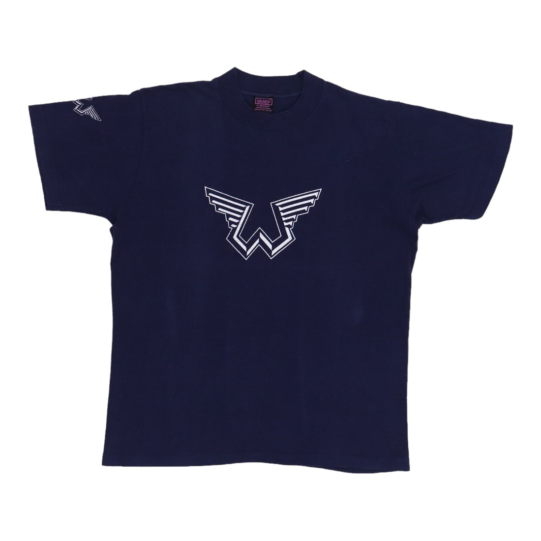 Vintage 1976 Wings Over America Blue Capitol Records Promo T-Shirt (1 of 6)