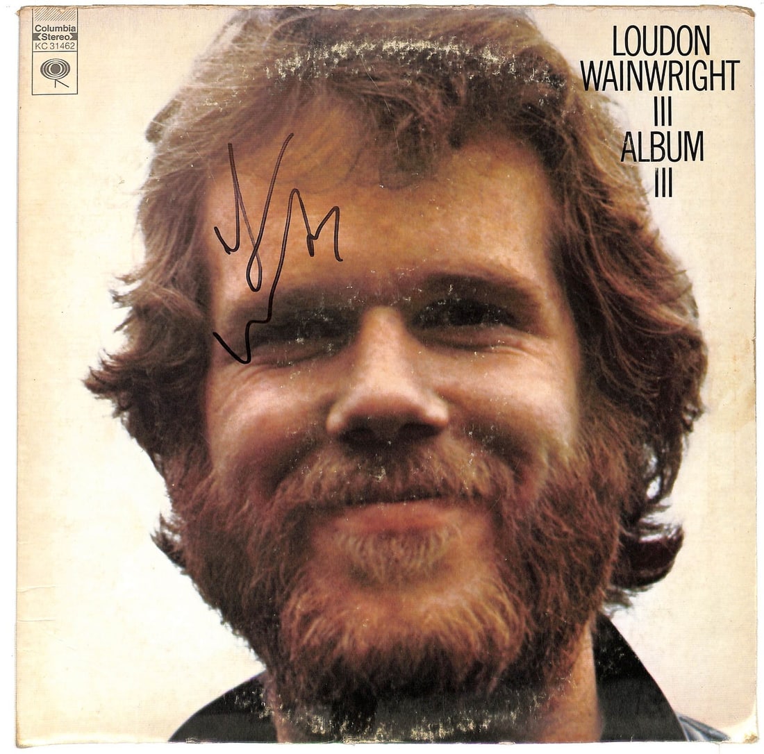 Loudon Wainwright III Signed Album III JSA Authenticated (1 of 3)