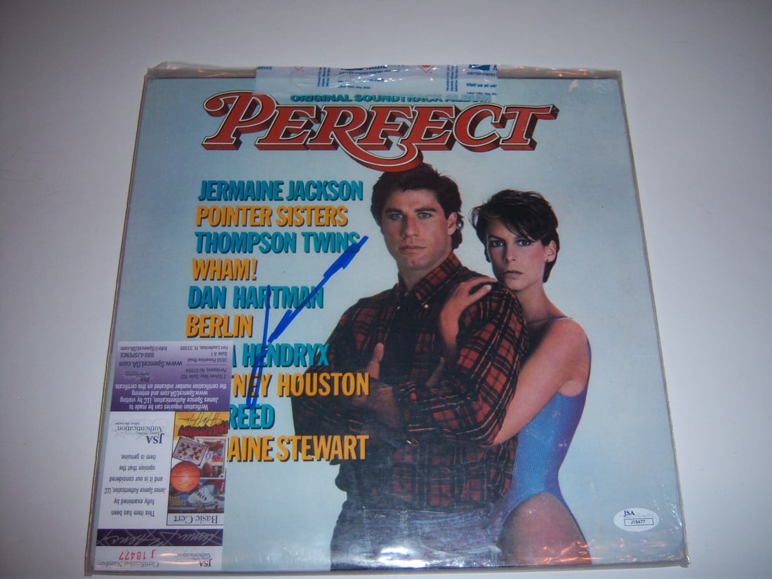 Signed John Travolta Perfect LP with JSA COA (1 of 1)