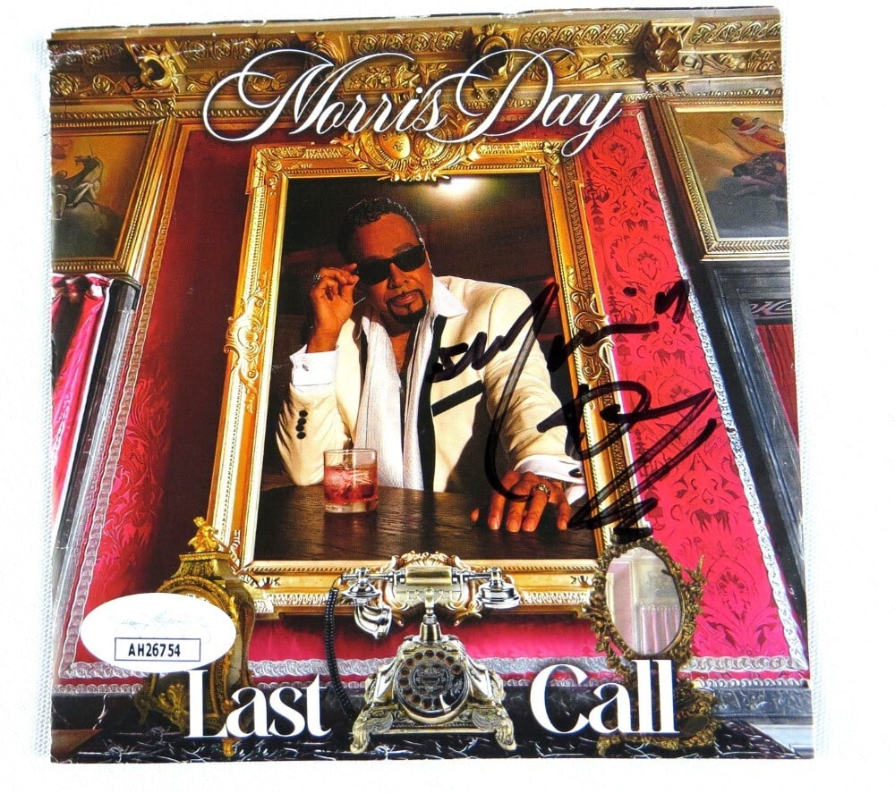 Morris Day Autographed CD Booklet The Time JSA Certified (1 of 3)