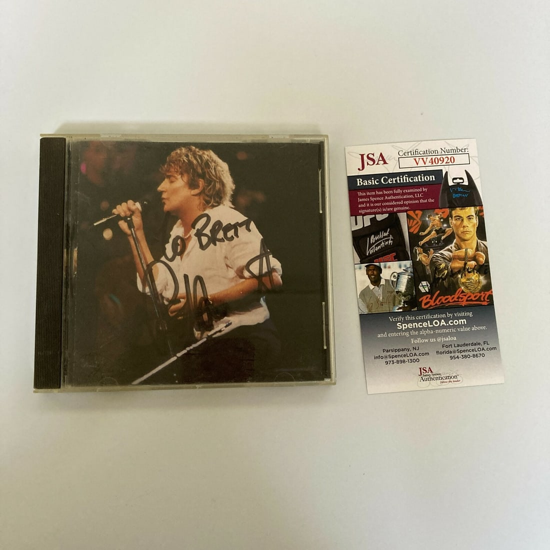 Rod Stewart Autographed CD with JSA Certificate of Authenticity (1 of 8)