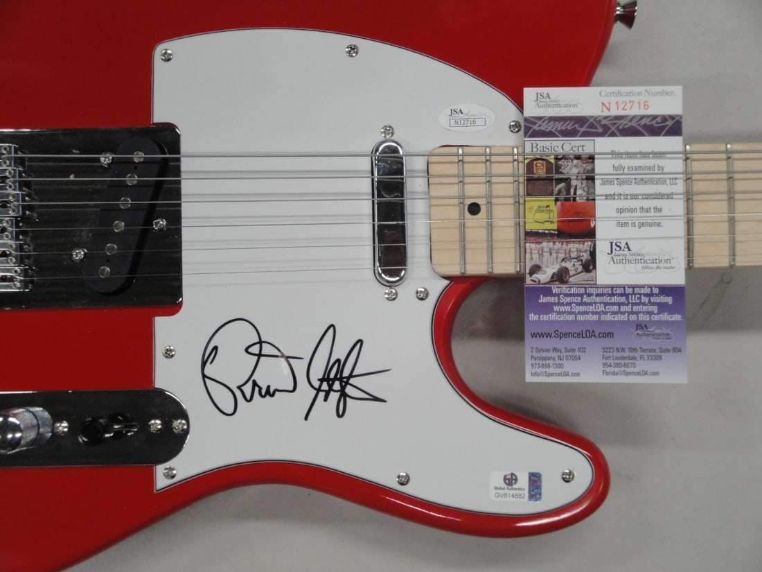 Brian Setzer Signed Electric Guitar JSA Authenticated - 2