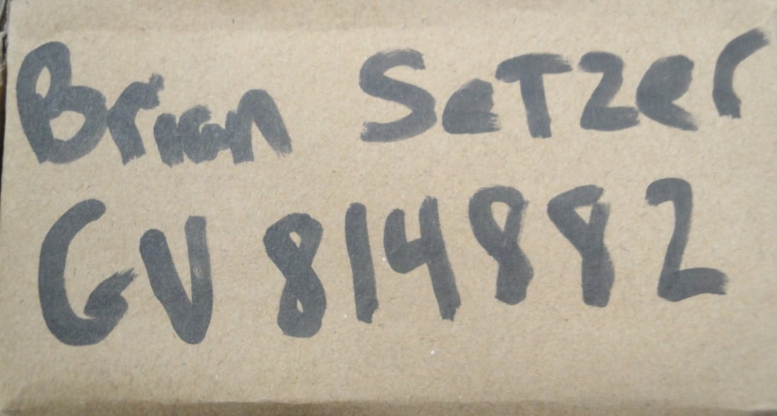 Brian Setzer Signed Electric Guitar JSA Authenticated - 3