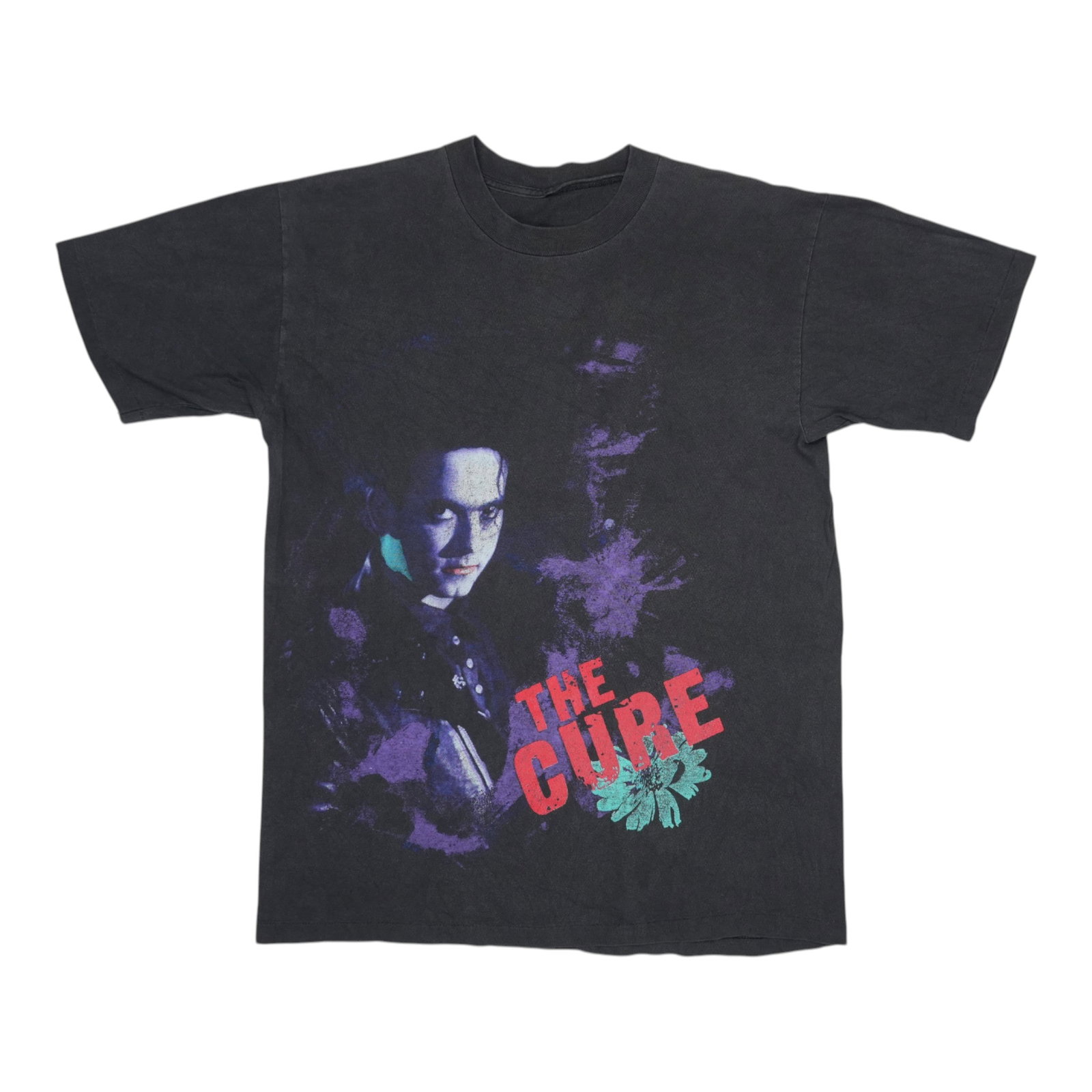 Vintage 1989 The Cure Prayer Tour Black Cotton Concert T Shirt (1 of 6)