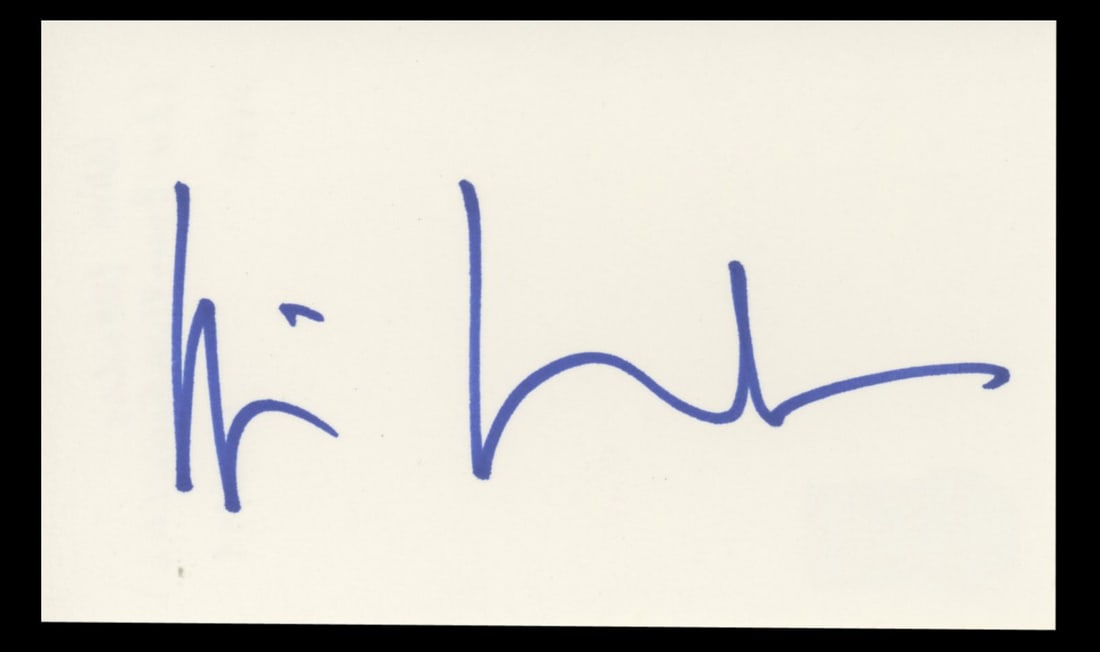 Wim Wenders Buena Vista Social Club Signed Index Card BAS Certified: Wim Wenders Buena Vista Social Club Signed Index Card BAS Certified This authentic 3x5 index card has been personally signed by Wim Wenders, the acclaimed director associated with the Buena Vista