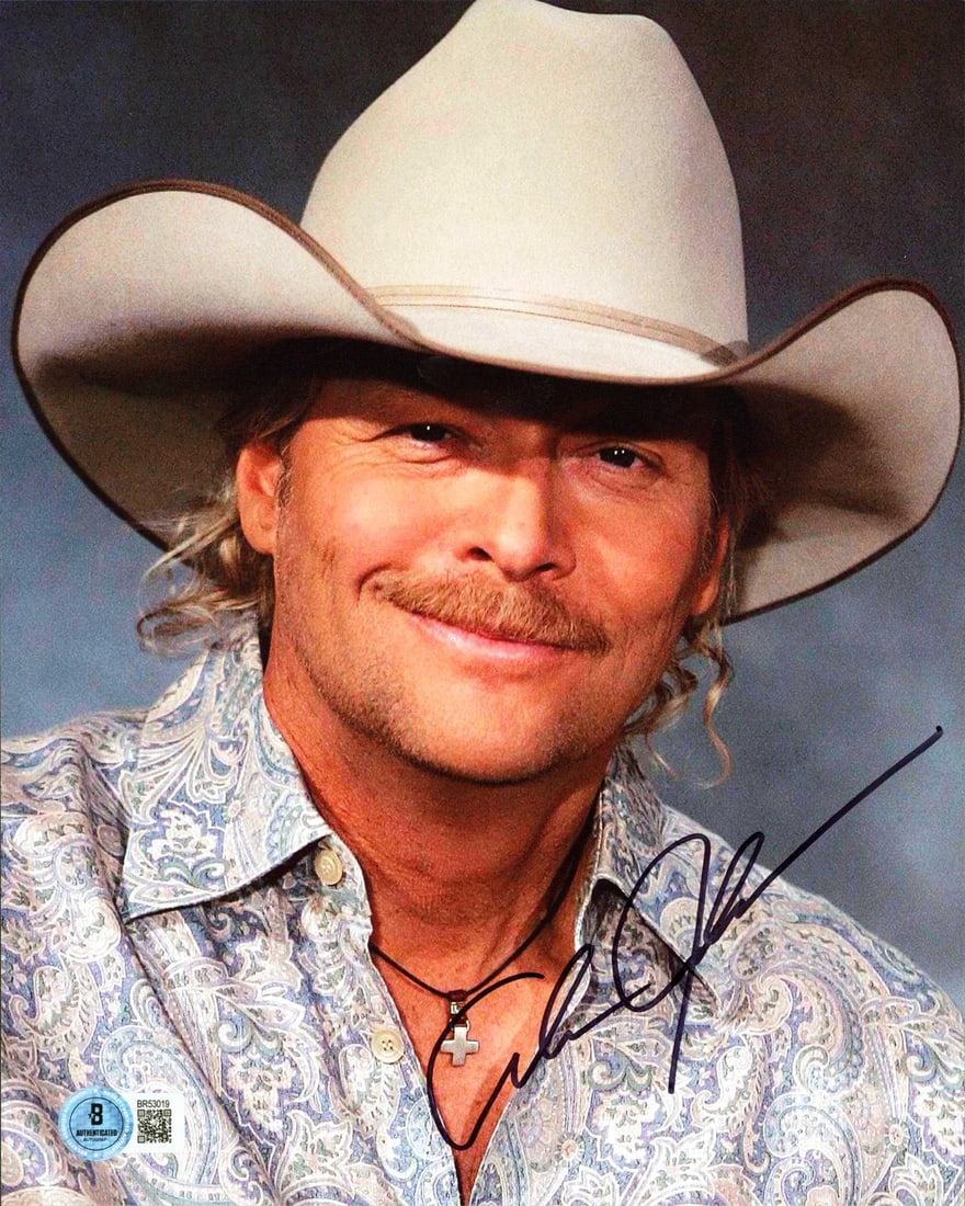 Alan Jackson Signed 8x10 Photo Authentic Beckett BAS Country Music (1 of 1)