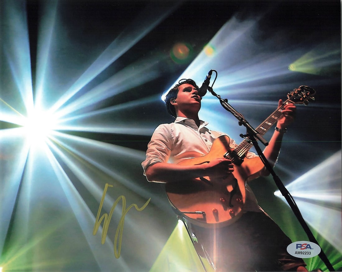 Ezra Koenig Autographed 8x10 Photo PSA/DNA Certified (1 of 1)
