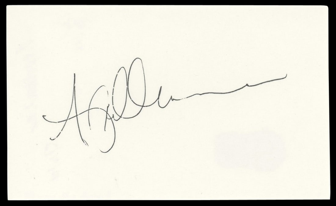 Apollonia Kotero Signed 3x5 Index Card Beckett Authenticated (1 of 5)
