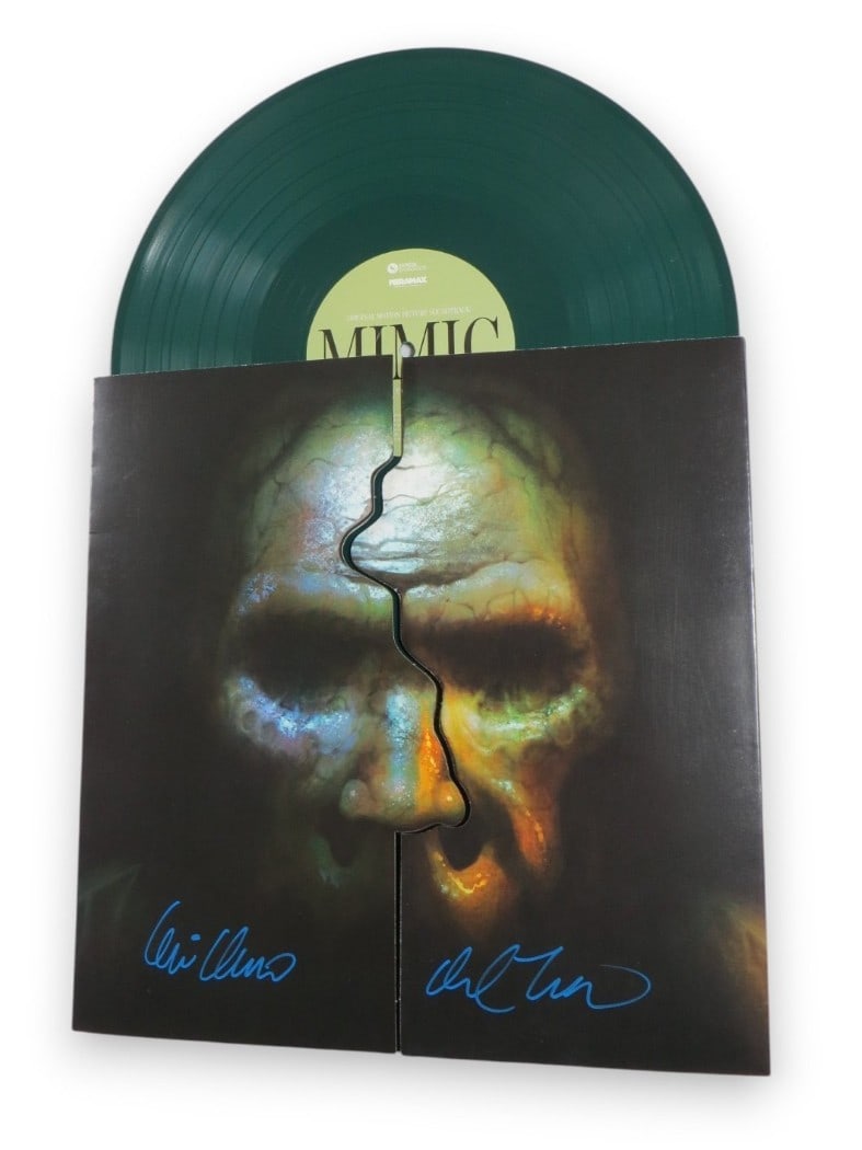 Autographed Mimic Album Cover Signed by Guillermo del Toro Beckett Authenticated (1 of 3)