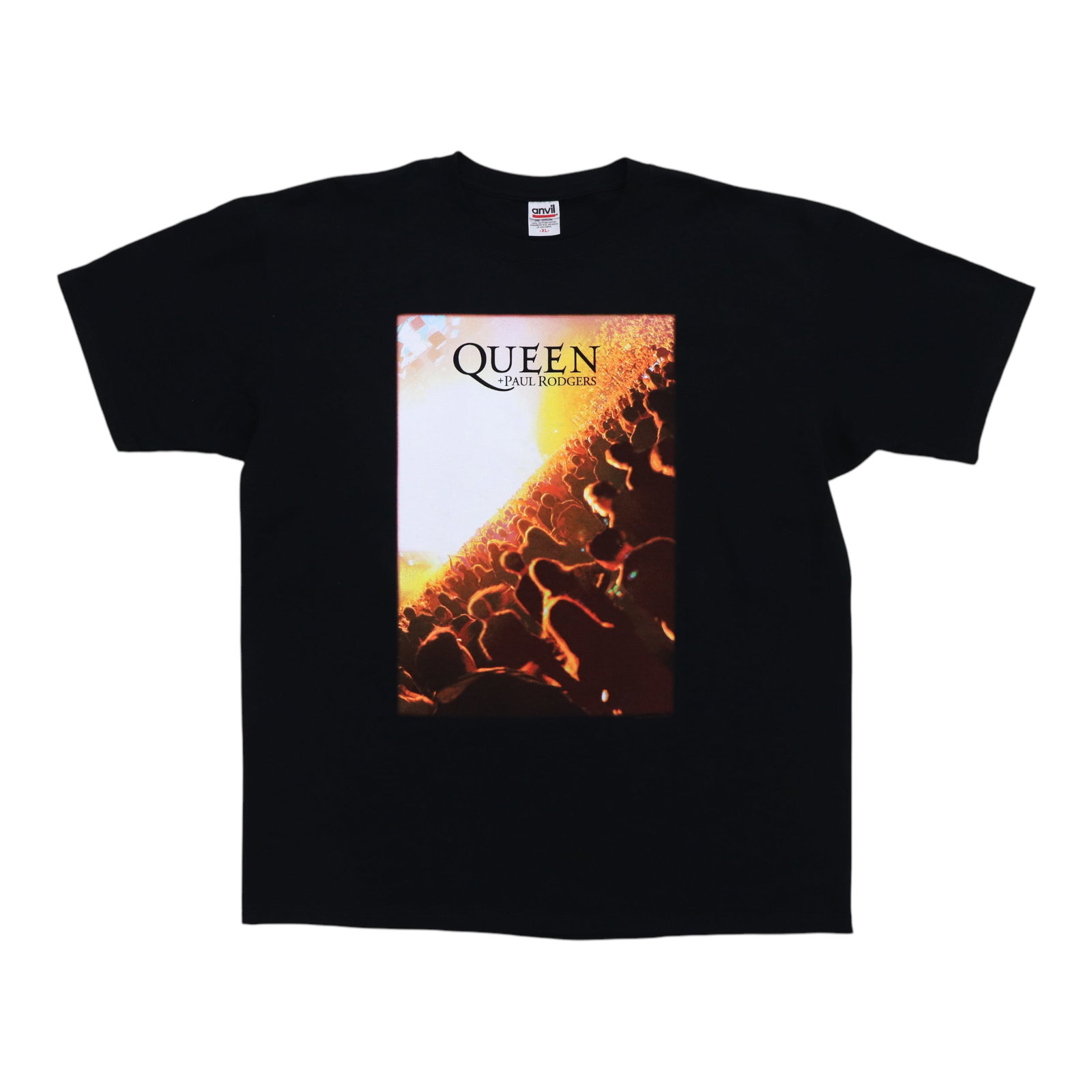 Queen and Paul Rodgers 2006 Concert Tour Black Cotton T-Shirt XL (1 of 5)