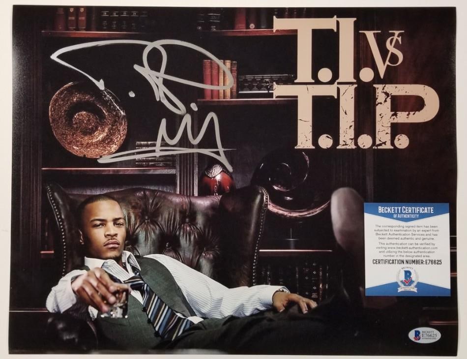 11x14 Autographed Photo of T.I. Clifford Harris Jr. Beckett BAS Certified (1 of 1)
