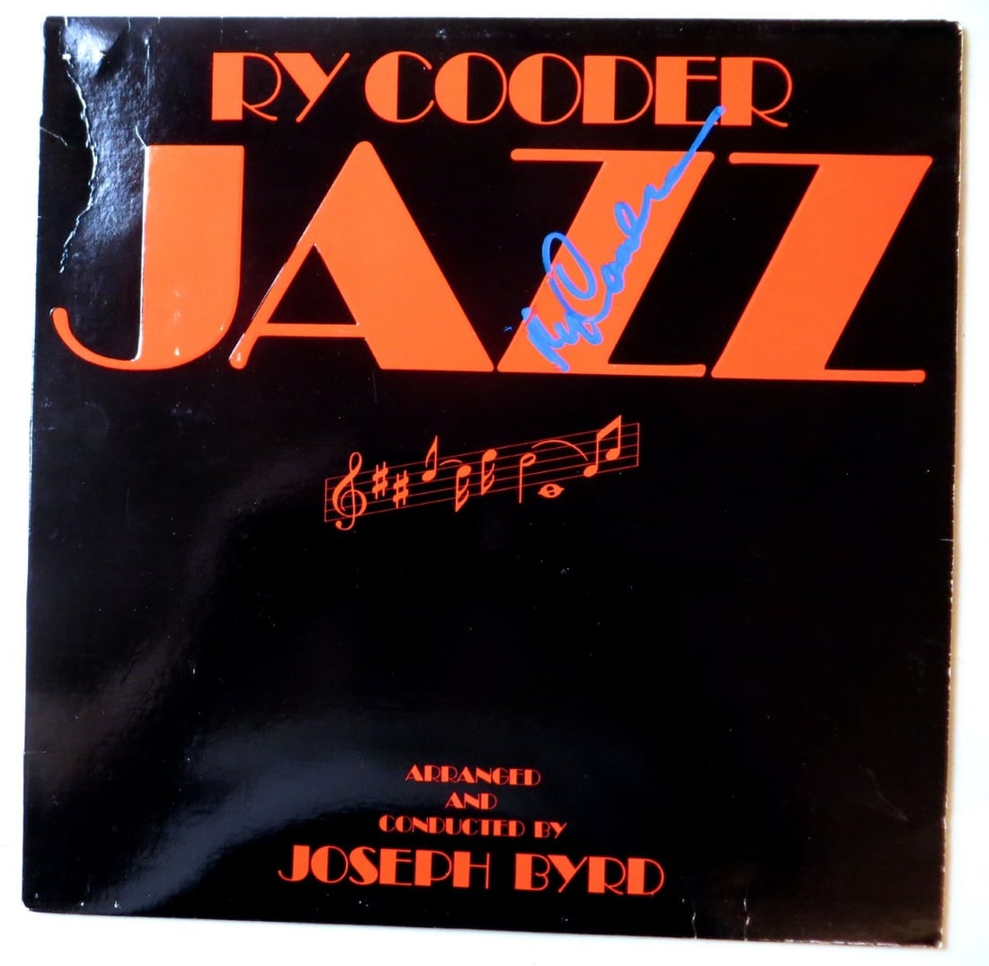 Ry Cooper Autographed Jazz Record Album Cover JSA Authenticated (1 of 4)