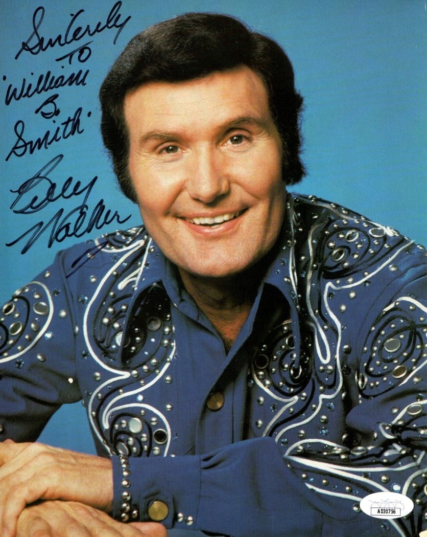 8X10 Photo Signed by Billy Walker with JSA Authentication (1 of 2)