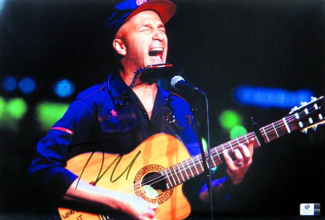 Tom Morello Signed 10X15 Photo Rage Against the Machine GAI Authenticated (1 of 2)