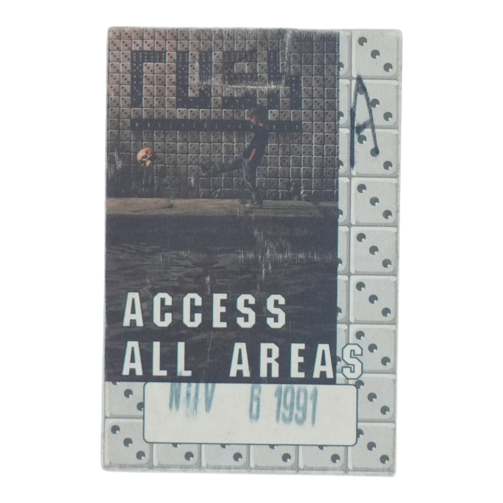 Vintage 1991 Rush Concert Backstage Pass Access All Areas (1 of 2)