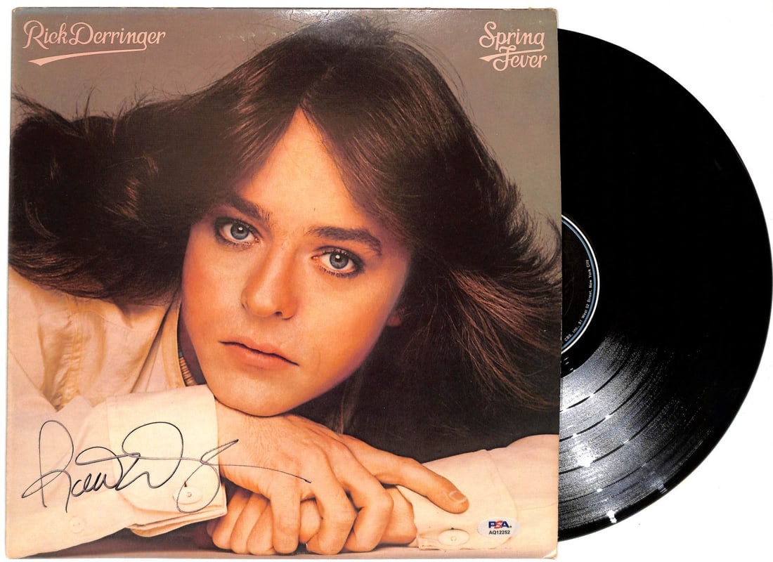 Spring Fever Record Signed by Rick Derringer with PSA DNA Authentication (1 of 3)