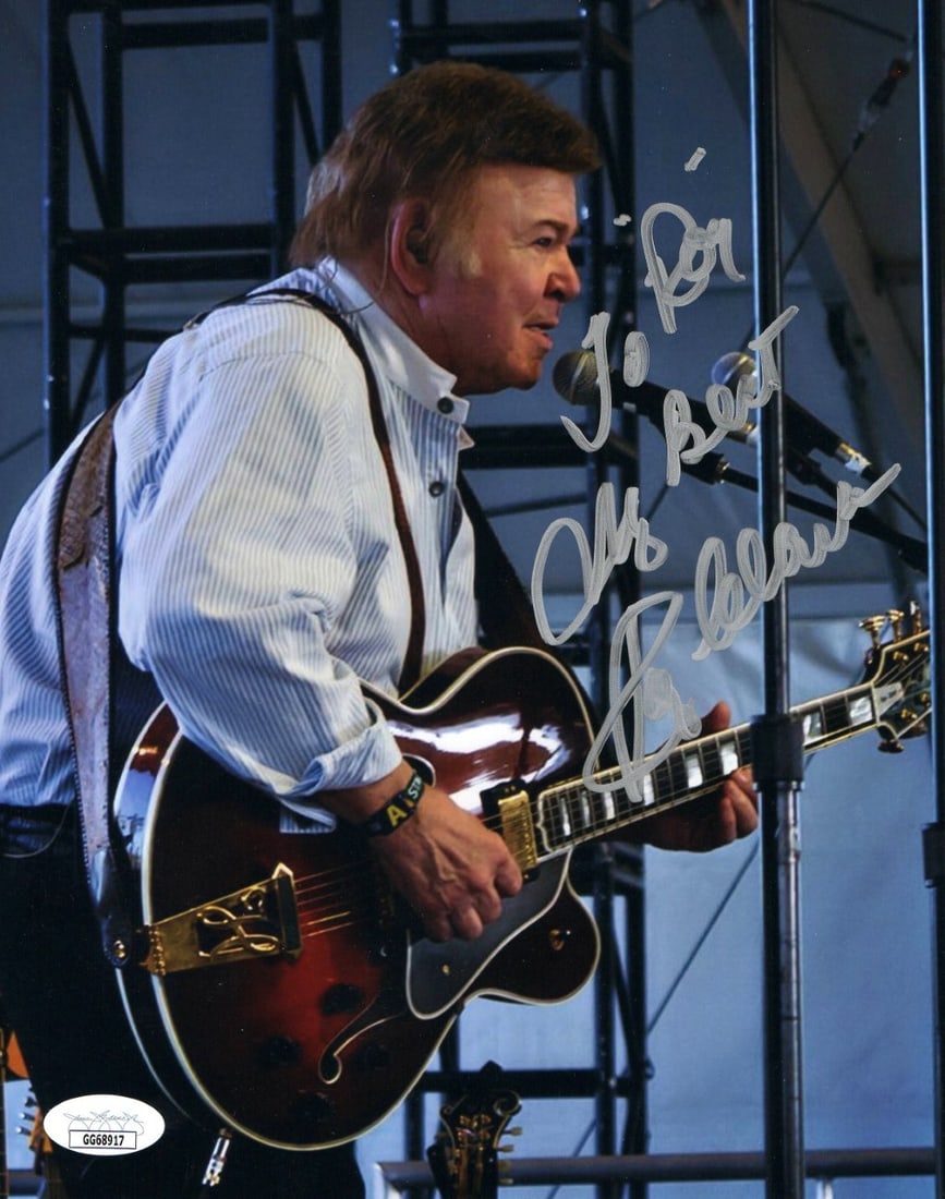 Roy Clark JSA Authenticated Signed 8X10 Photo from Hee Haw (1 of 2)