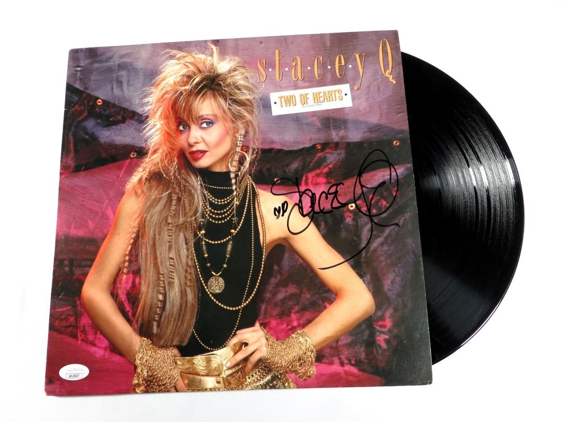 Stacey Q Autographed Two of Hearts Album Cover JSA Certified (1 of 4)