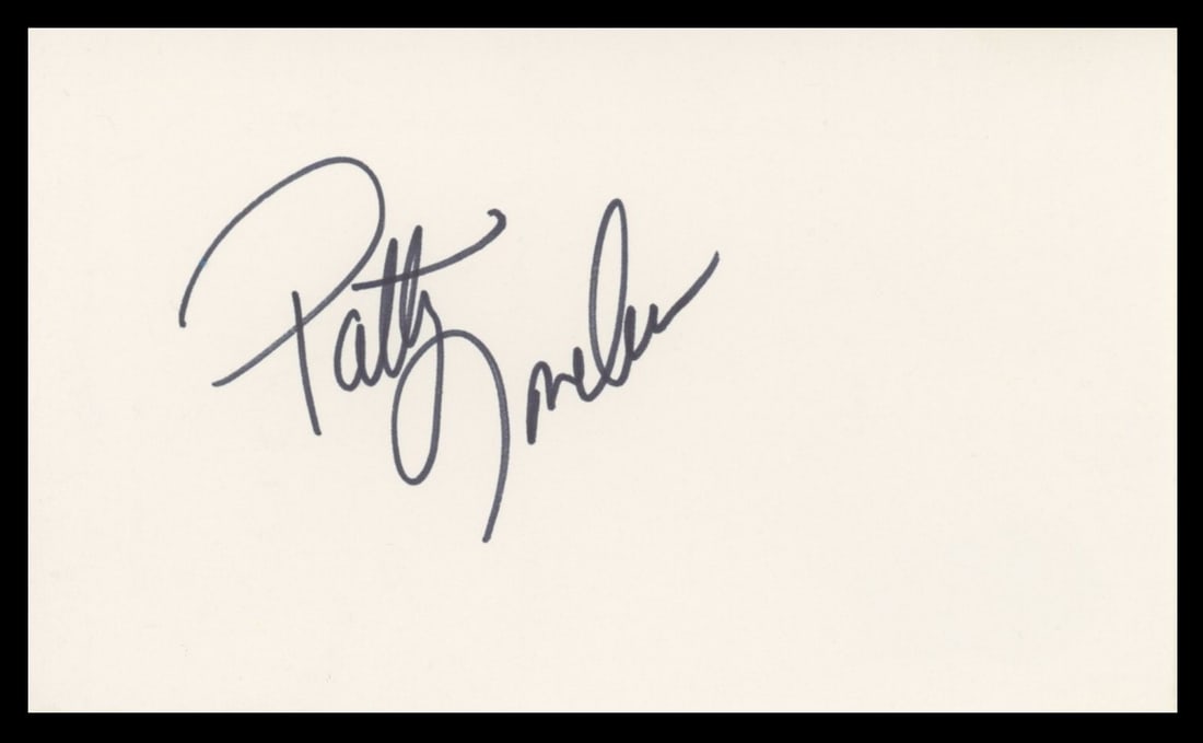 Patty Loveless Signed 3x5 Index Card With Beckett BAS Authentication: Patty Loveless Signed 3x5 Index Card With Beckett BAS Authentication This 3x5 index card features the authentic signature of Patty Loveless. The autograph has been personally signed and is verified by