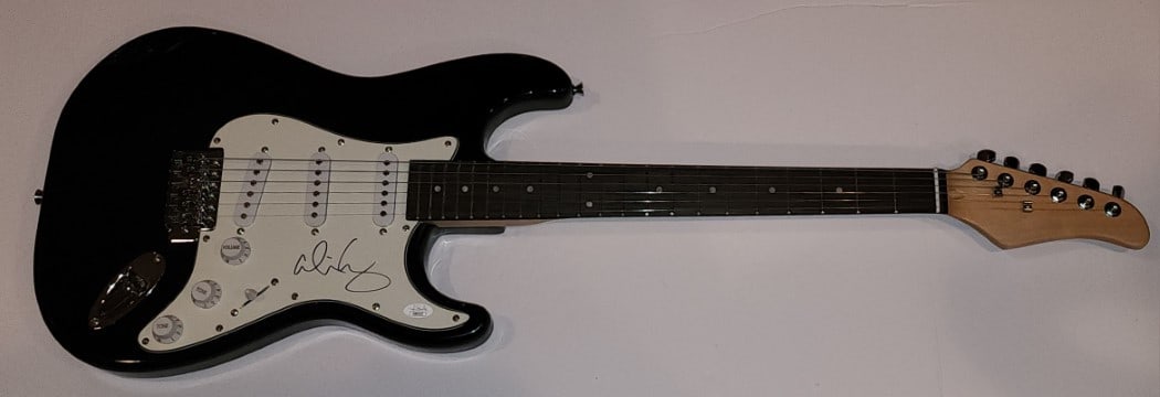 JSA Authenticated Alice Cooper Signed Electric Guitar - 2