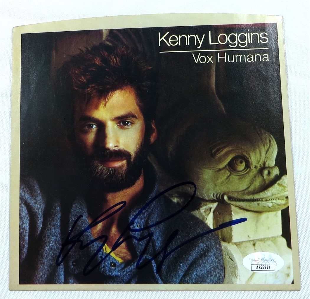 Kenny Loggins Signed 45 Record Sleeve Authenticated by JSA: Kenny Loggins Signed 45 Record Sleeve Authenticated by JSA Capture a piece of music history with this autographed 45 record sleeve by the legendary Kenny Loggins. This original item, authenticated by 