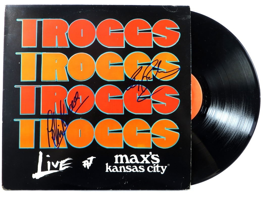 Reg Presley Peter Lucas Autographed Album Cover Beckett Authenticated (1 of 4)