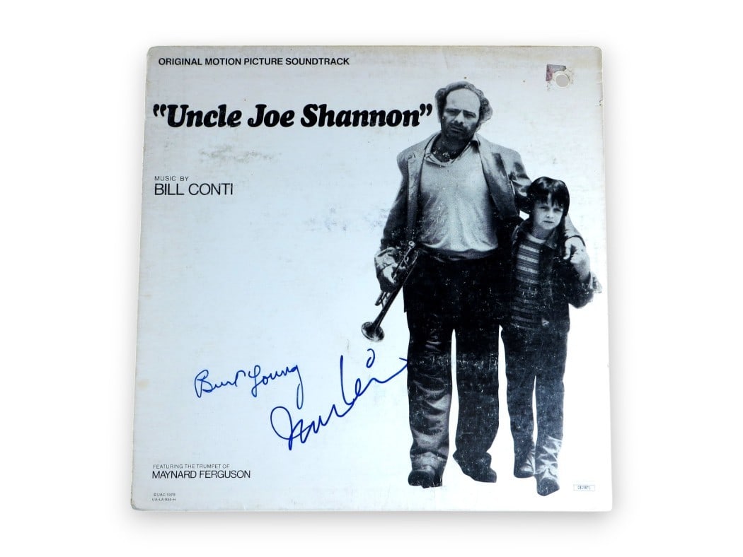 Burt Young Irwin Winkler Signed Album Cover JSA Authenticated (1 of 4)