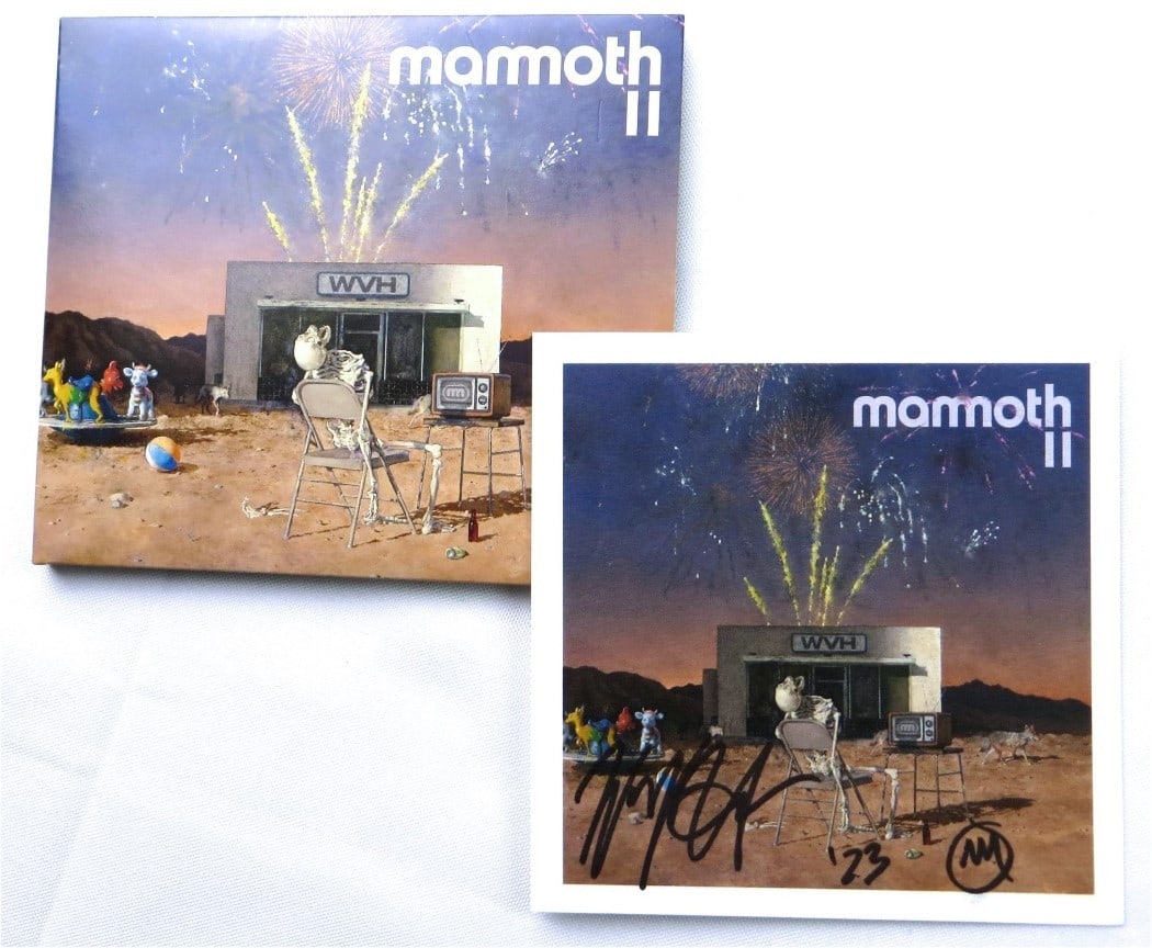 Mammoth II CD Insert Signed by Wolfgang Van Halen Beckett Authenticated (1 of 3)