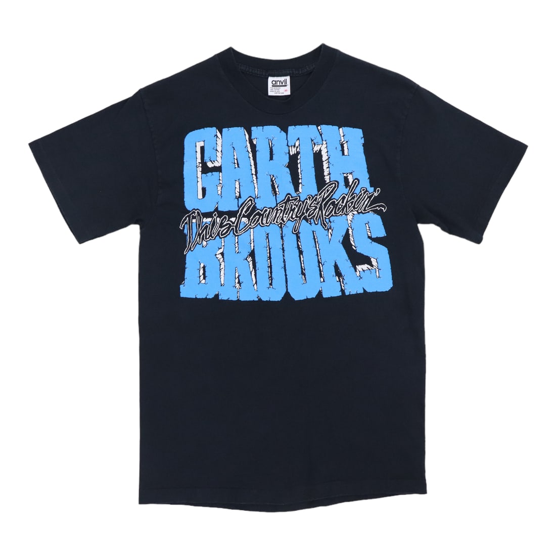 Vintage 1990 Garth Brooks Friends In Low Places Black Cotton T Shirt: Vintage 1990 Garth Brooks Friends In Low Places Black Cotton T Shirt This is an original vintage 1990 Garth Brooks Friends In Low Places shirt featuring graphics on both the front and back. Made from 