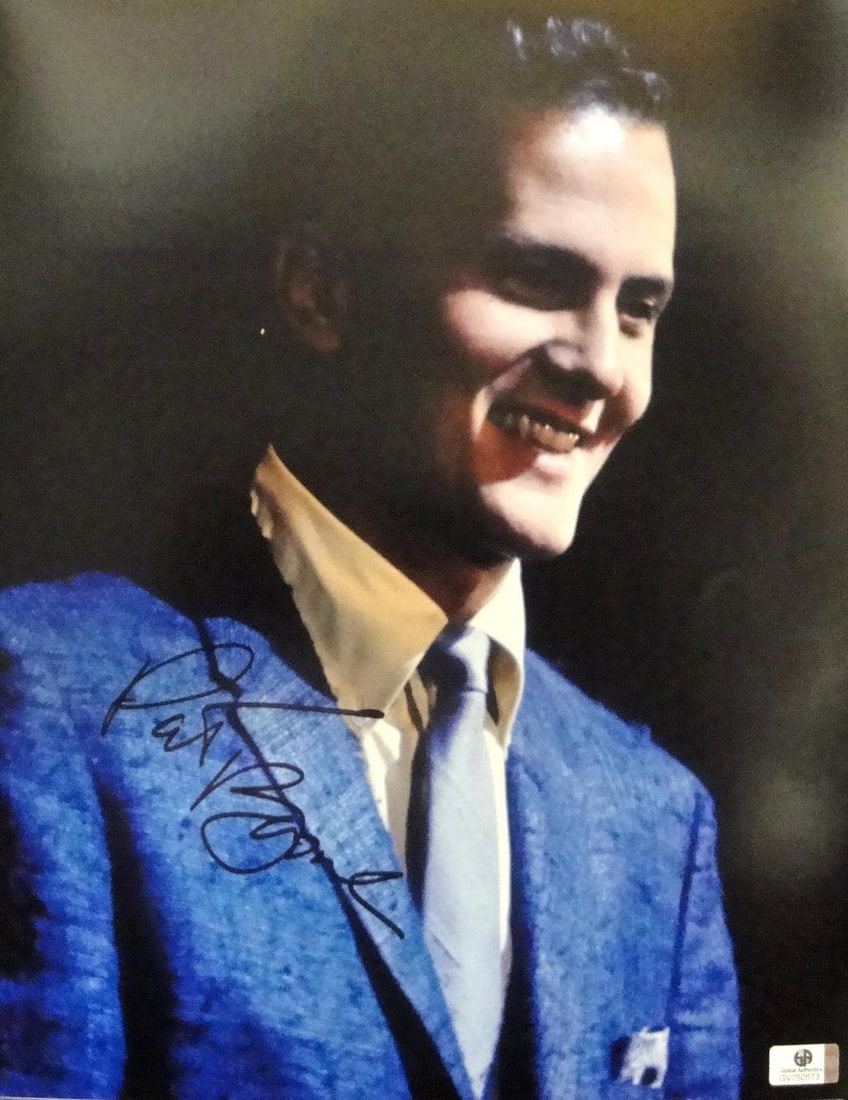 Pat Boone Autographed 11x14 Photo JSA Authenticated Vintage Music Memorabilia: Pat Boone Autographed 11x14 Photo JSA Authenticated Vintage Music Memorabilia This is a stunning 11x14 photograph autographed by the iconic country star Pat Boone. The autograph is authenticated by Ja
