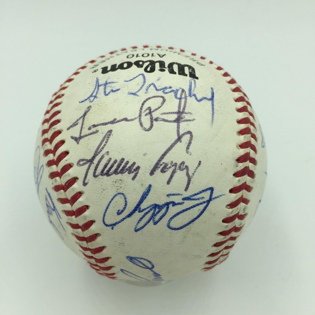1993 Triple A All Star Baseball Team Signed by Chipper Jones PSA DNA COA (1 of 10)