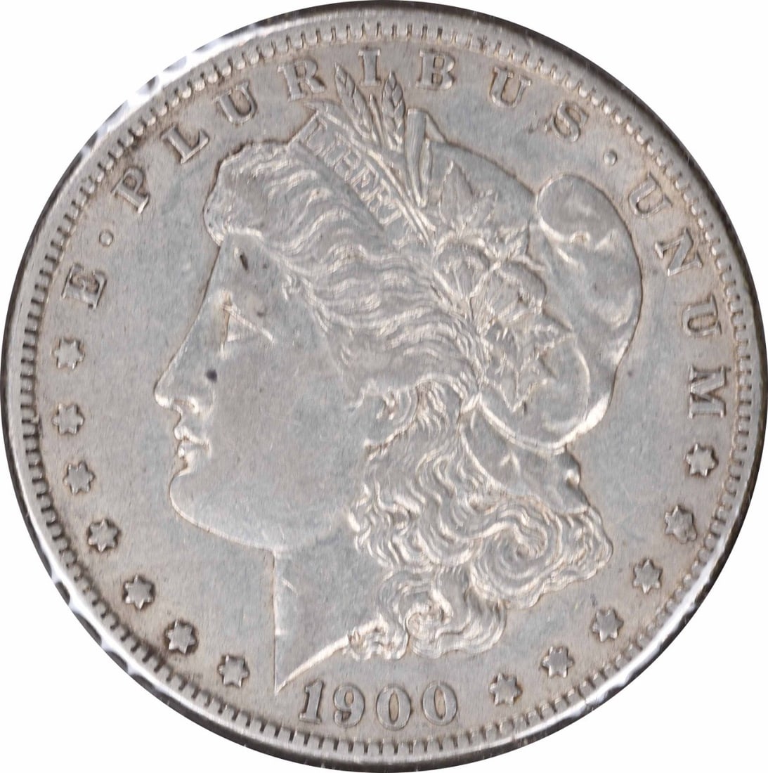 1900-O Morgan Silver Dollar Coin by George T. Morgan Uncertified: 1900-O Morgan Silver Dollar Coin by George T. Morgan Uncertified This 1900-O/CC Morgan Silver Dollar showcases the iconic design by George T. Morgan. Struck in New Orleans, this coin is a fine example