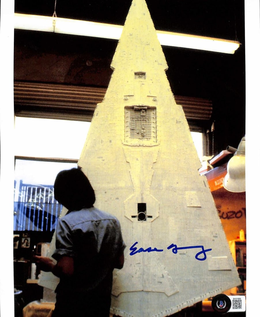 Beckett Authenticated 8x10 Star Wars ILM photo signed by Ease Owyeung (1 of 1)