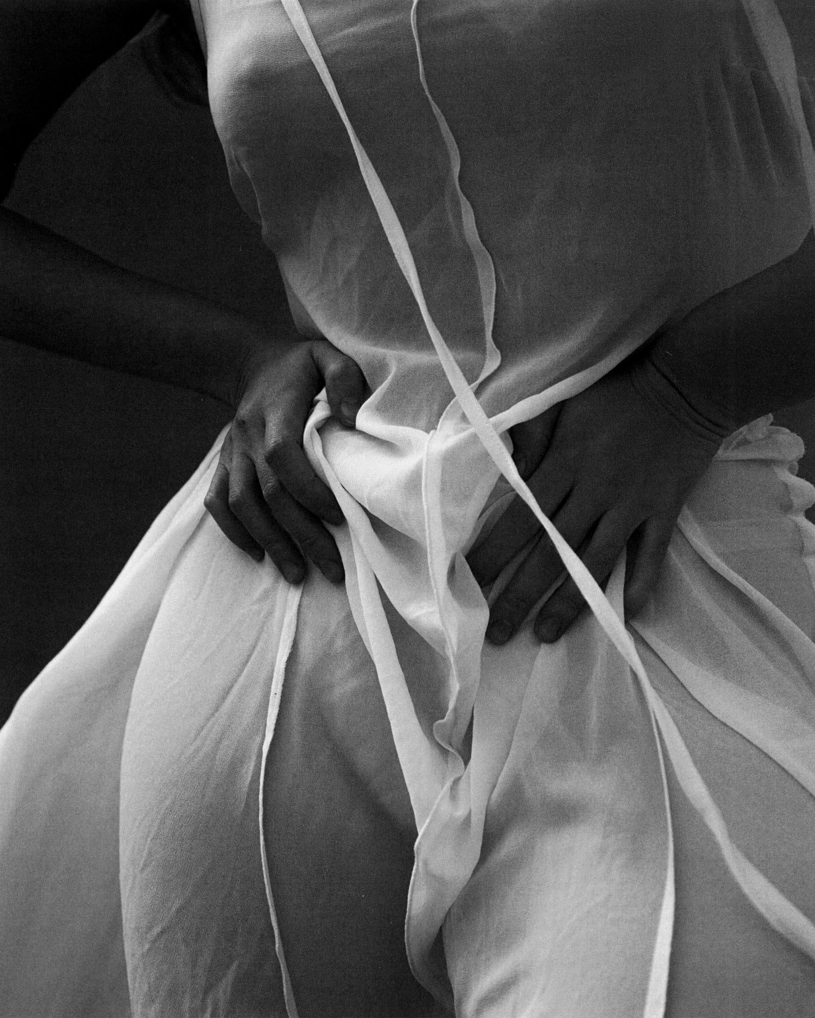 Kseniya Vashchenko Instincts Black & White Photography Ed of 7 39 x 31: Kseniya Vashchenko Instincts Black & White Photography Ed of 7 39 x 31 "Instincts" is a striking piece of black and white photography by Kseniya Vashchenko, measuring 39" x 31". Created in 2024, this 