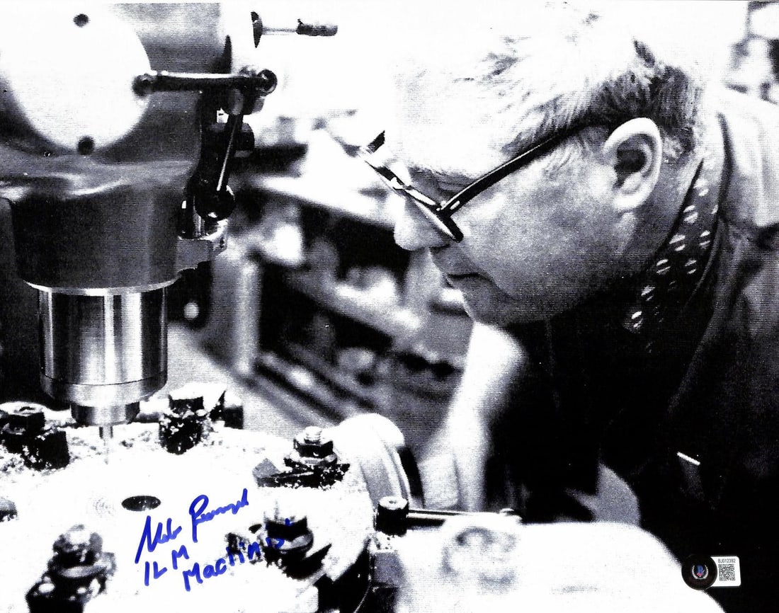 Udo Pampel Star Wars ILM Machinist Signed 11x14 Photo Beckett Authenticated (1 of 1)