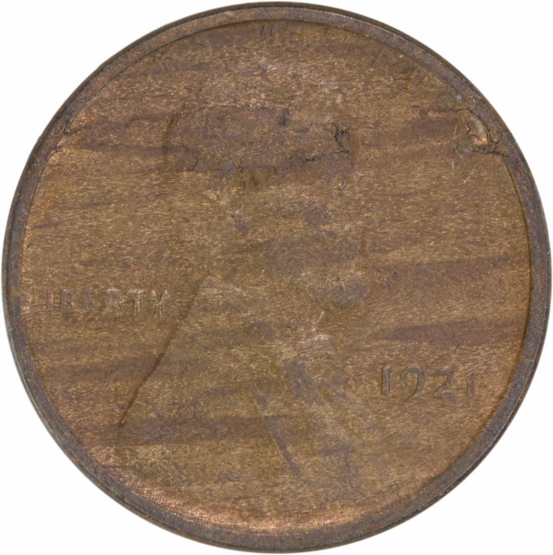 1921-S Lincoln Wheat Copper Small Cent AU Uncertified: 1921-S Lincoln Wheat Copper Small Cent AU Uncertified This is a 1921 Lincoln Wheat Cent from the United States, featuring the 'S' mint mark. The coin is composed of copper and is in About Uncirculated