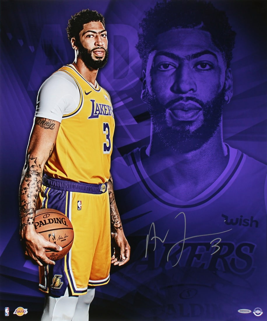 Anthony Davis Signed 20x24 So It Begins Photo UDA Los Angeles Lakers (1 of 3)