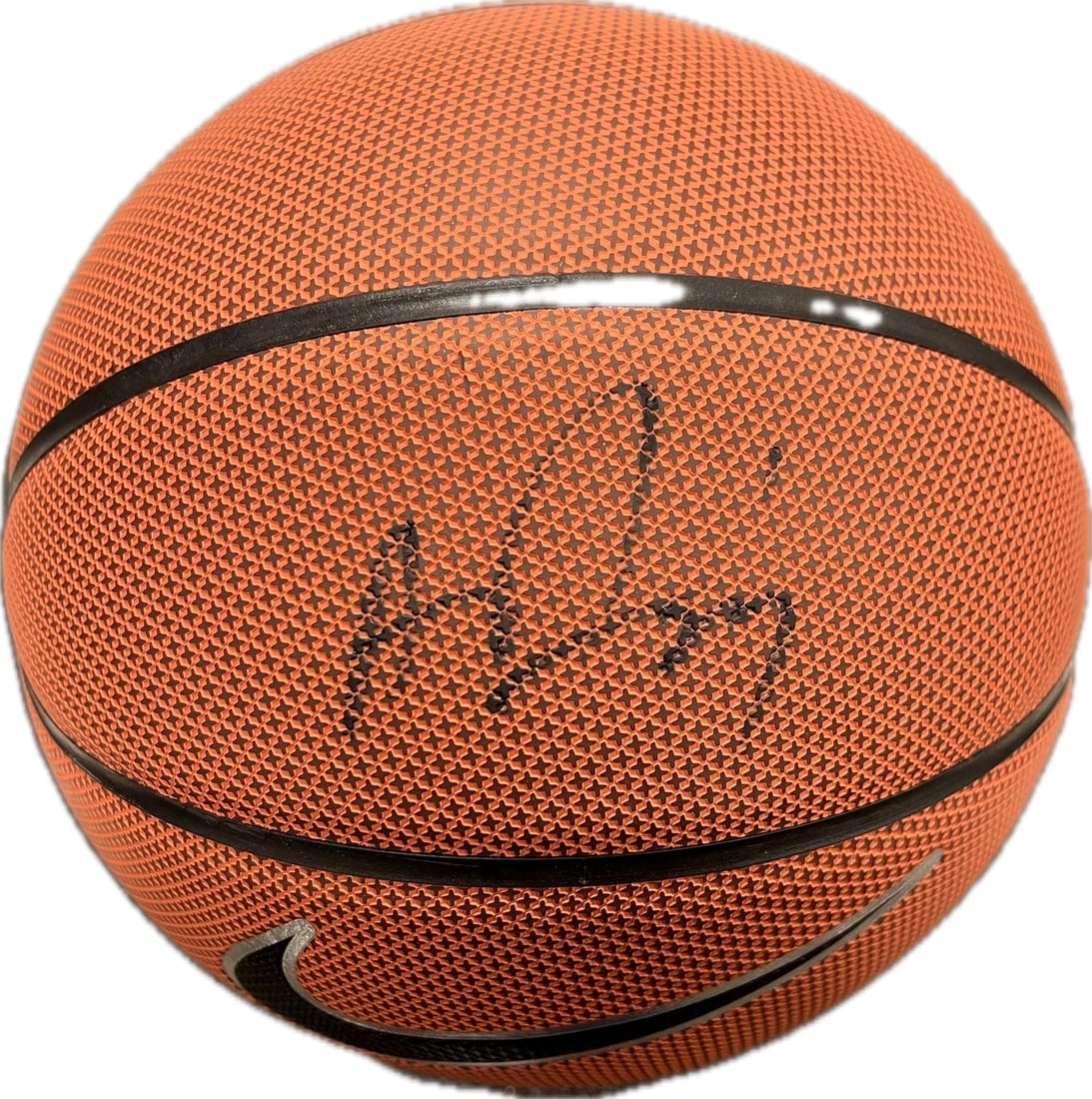 PSA DNA authenticated Anthony Davis signed Nike basketball Lakers (1 of 2)