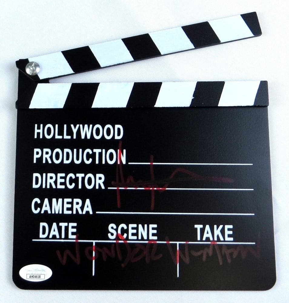 Patty Jenkins Autographed Mini Movie Clapper Wonder Woman JSA Certified (1 of 4)