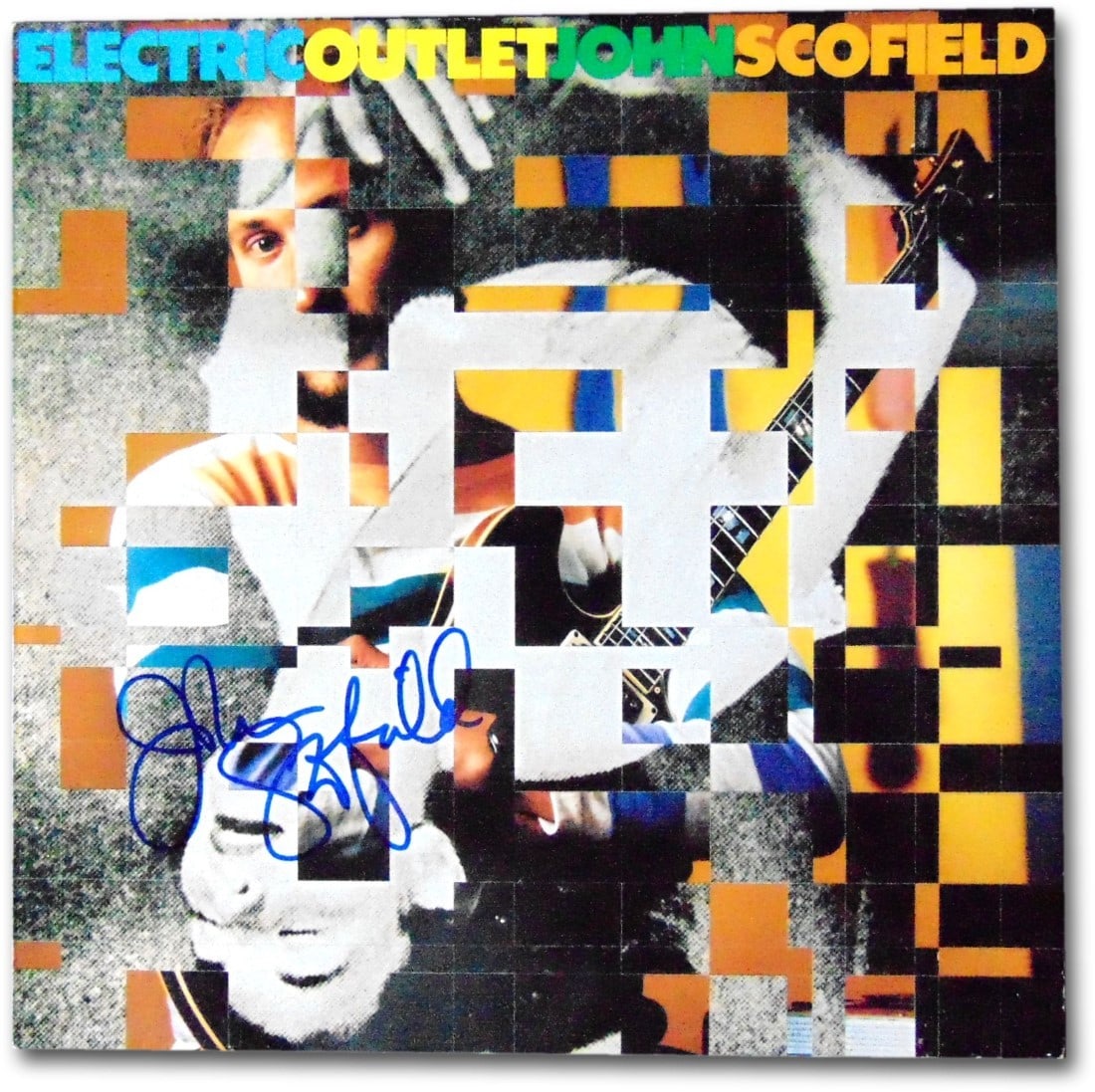 John Scofield Signed Record Album Cover with JSA Authentication (1 of 4)