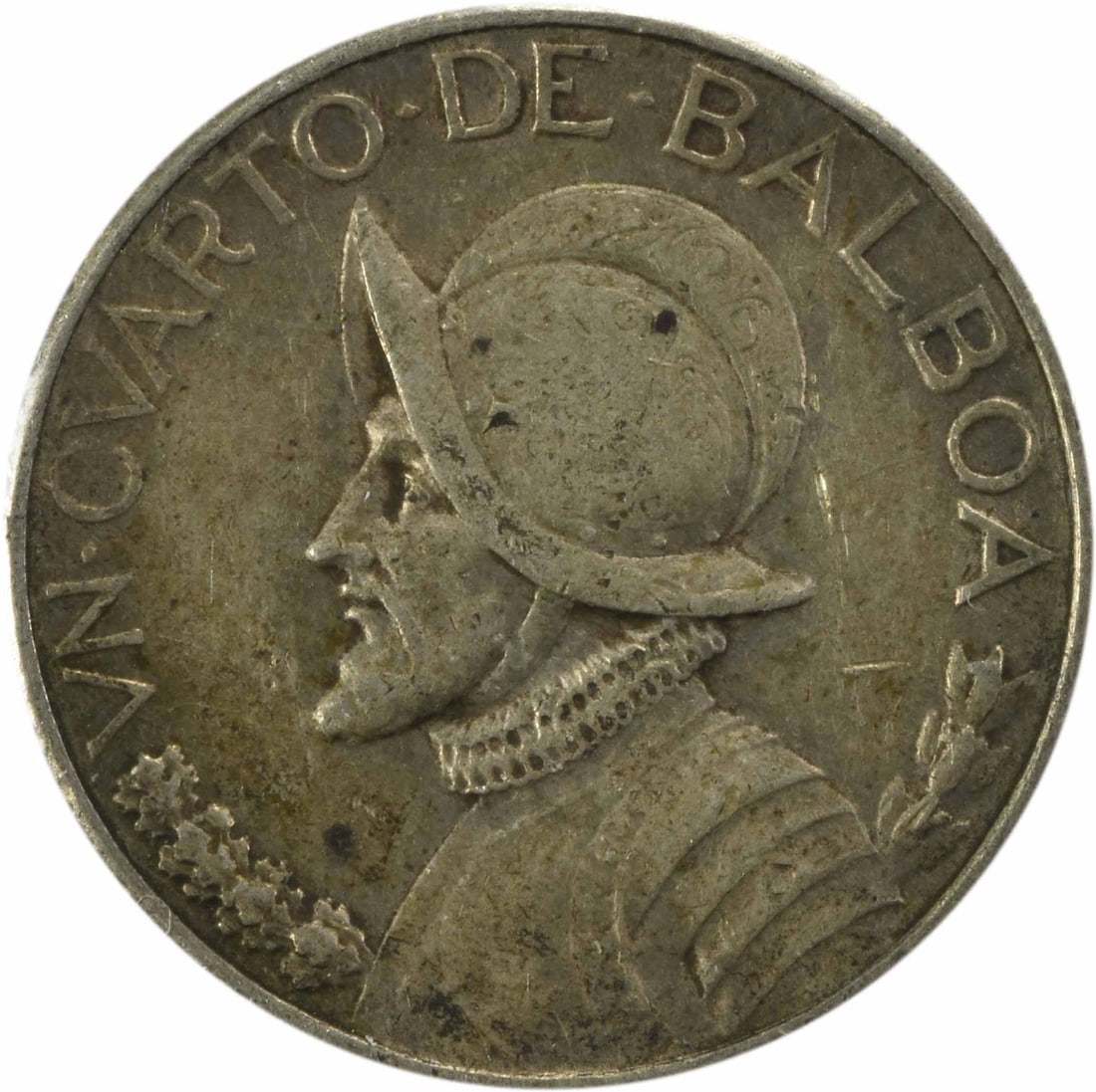 Panama 1932 1 4 Balboa Silver KM11.1 EF: Panama 1932 1 4 Balboa Silver KM11.1 EF This 1932 Panama 1/4 Balboa coin features a silver composition and is graded EF (Extremely Fine). It is a circulated coin and is uncertified. The coin originate